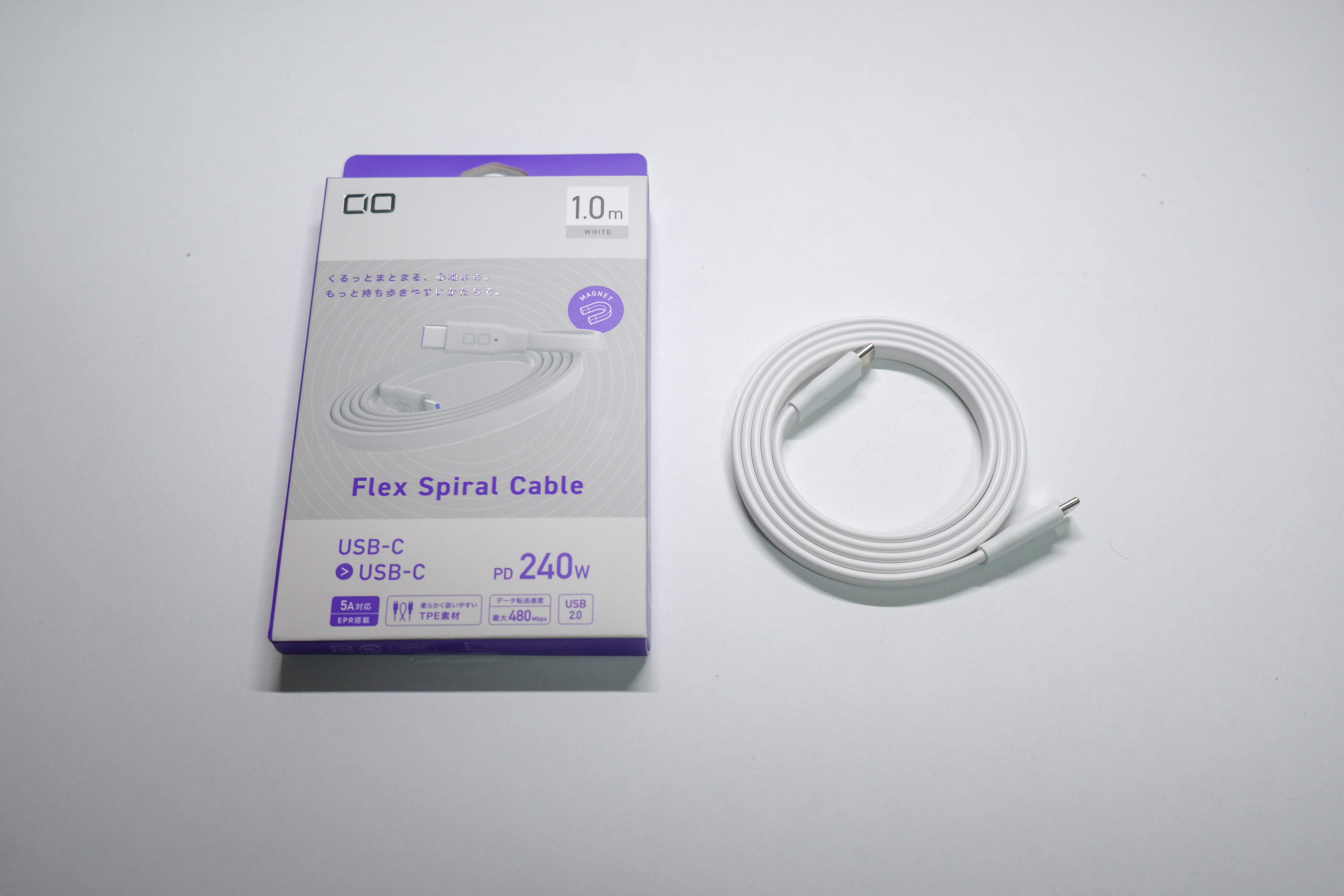 Flex Spiral Cable C to C